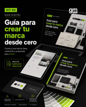 Kit 03 - Guía para crear tu marca desde cero